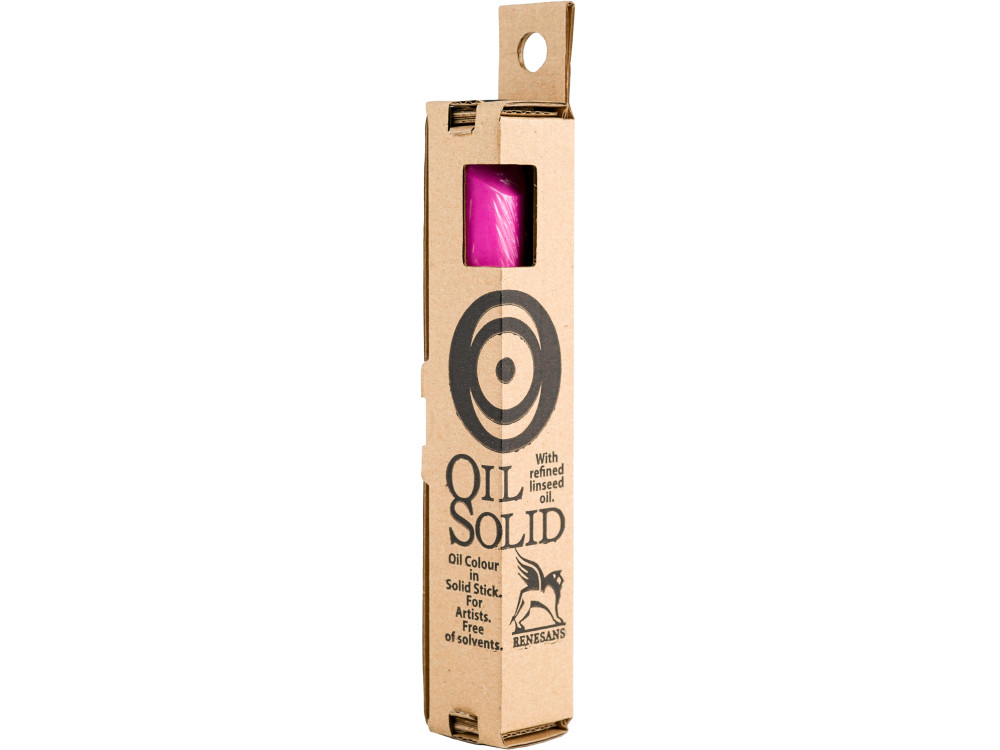 Farba olejna Oil Solid w sztyfcie - Renesans - 13, pink, 40 ml