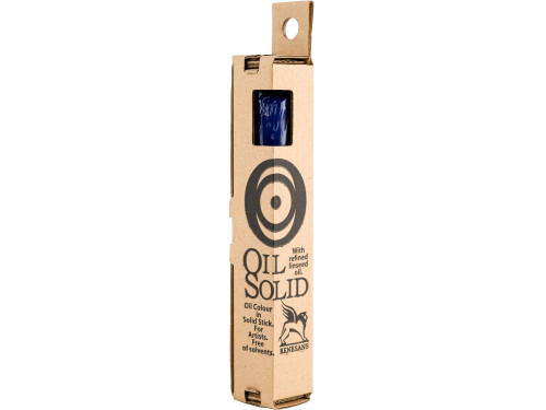 Oil Solid paint in solid stick - Renesans - 18, ultramarine blue, 40 ml