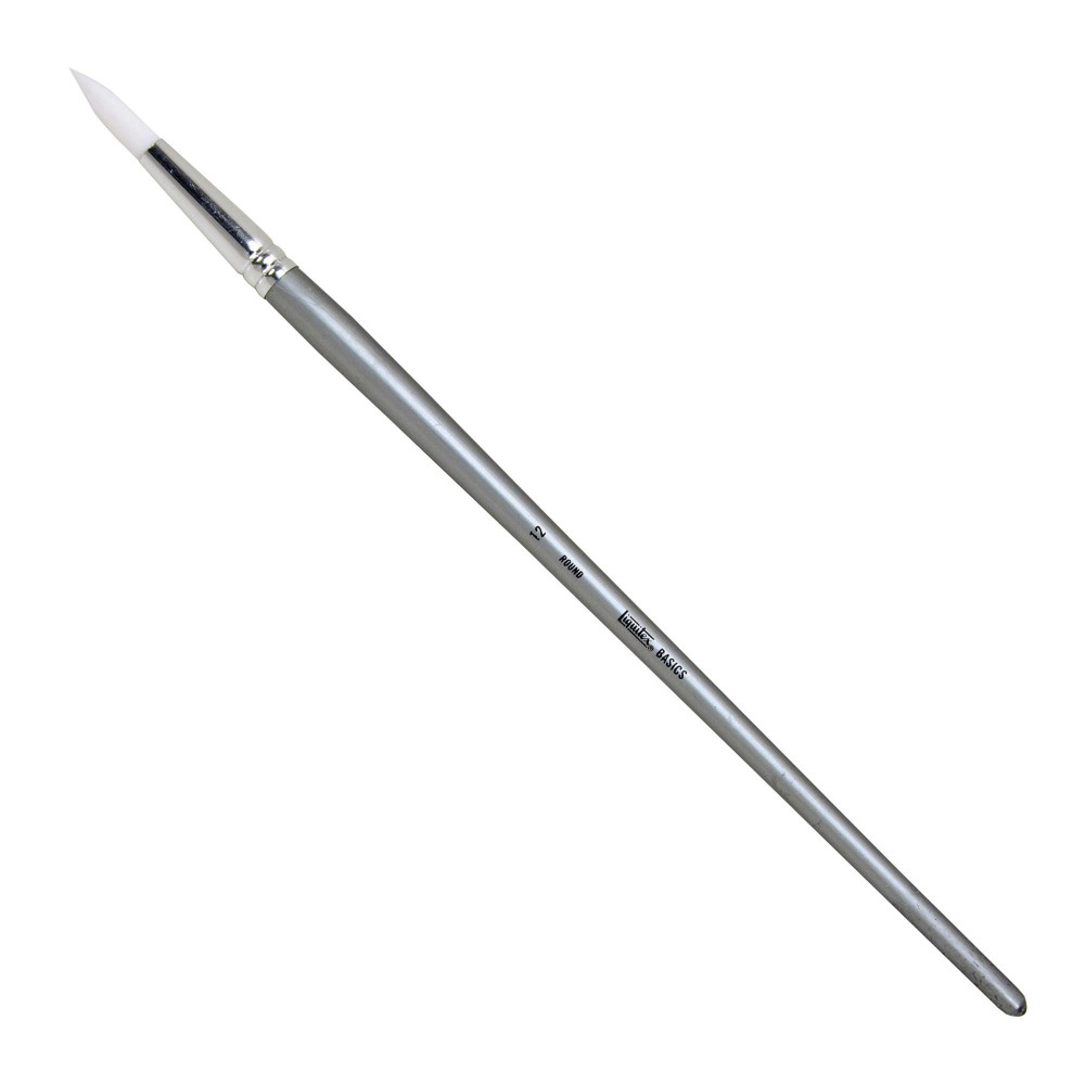 Round, synthetic Basics brush - Liquitex - long handle, no. 12