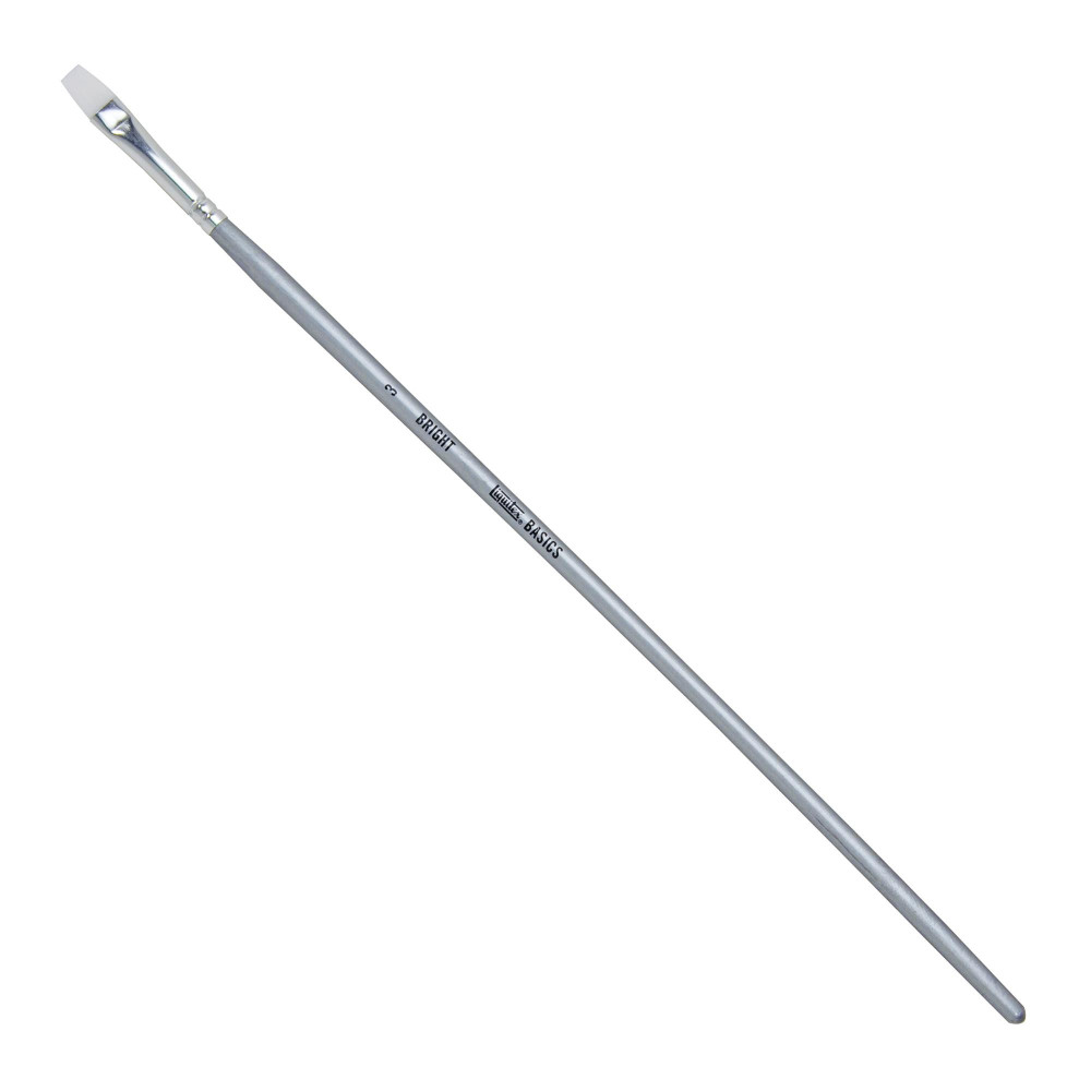 Bright, synthetic Basics brush - Liquitex - long handle, no. 3