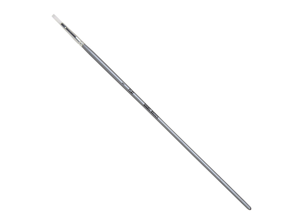Flat, synthetic Basics brush - Liquitex - long handle, no. 1