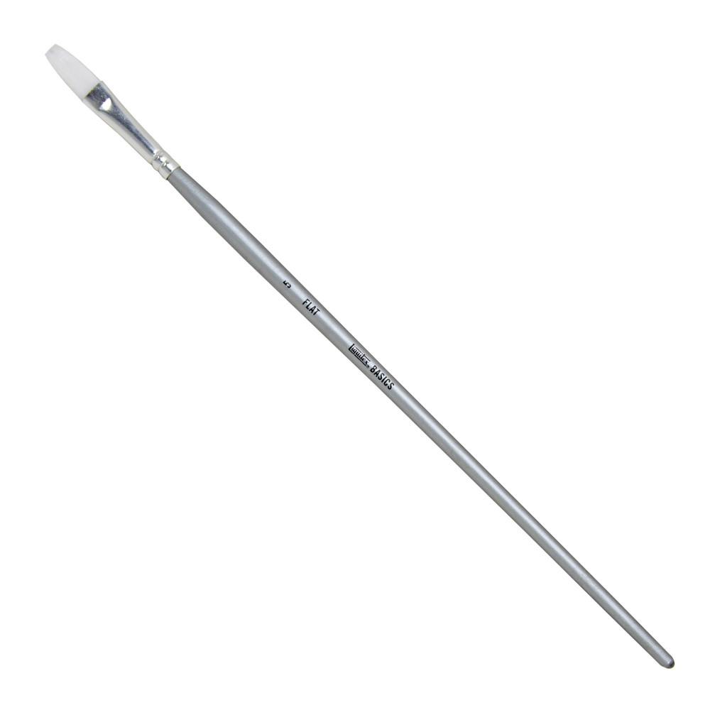 Flat, synthetic Basics brush - Liquitex - long handle, no. 5