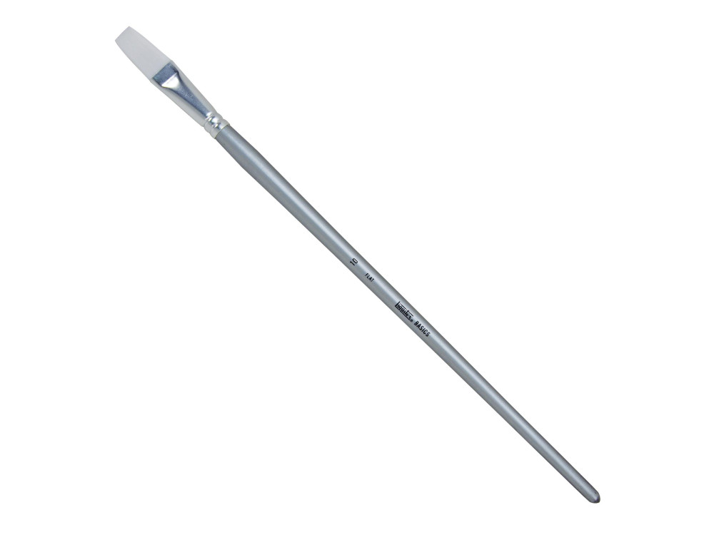 Flat, synthetic Basics brush - Liquitex - long handle, no. 10