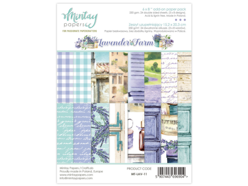 Add-on paper pack - Mintay - Lavender Farm