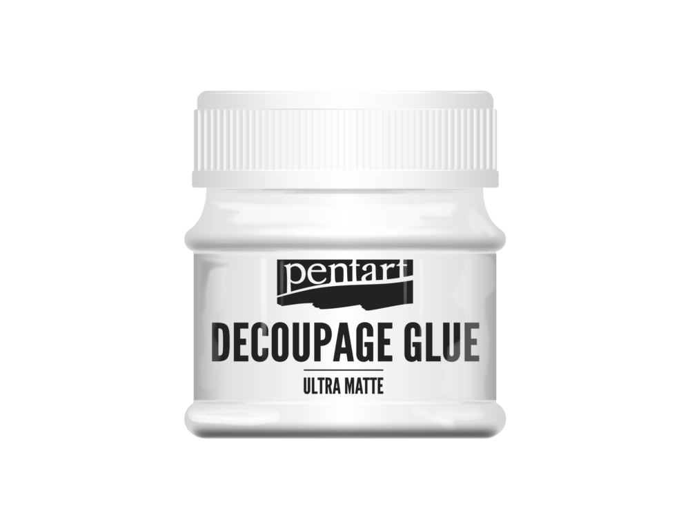 Klej z werniksem do decoupage - Pentart - ultra matt, 50 ml