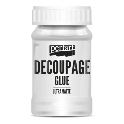 Klej z werniksem do decoupage - Pentart - ultra matt, 100 ml