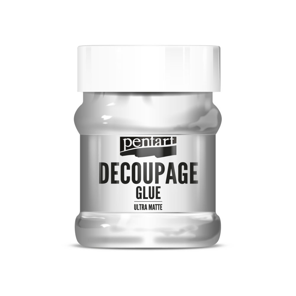 Klej z werniksem do decoupage - Pentart - ultra matt, 230 ml