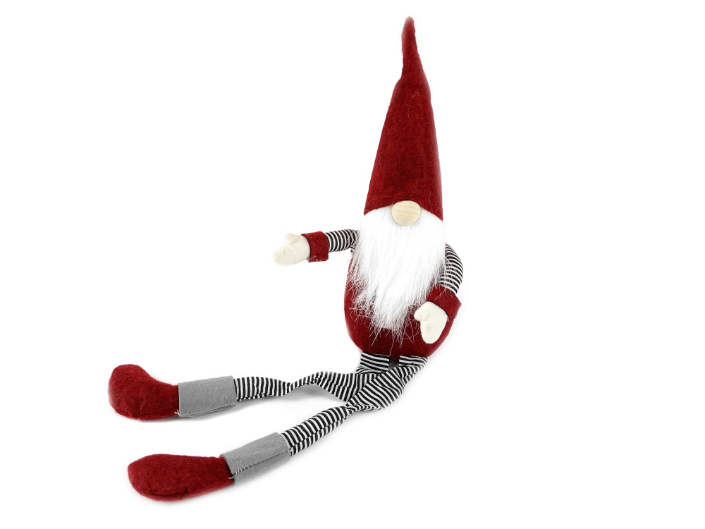 copy of Christmas gnome, makoshka - grey, 40 cm