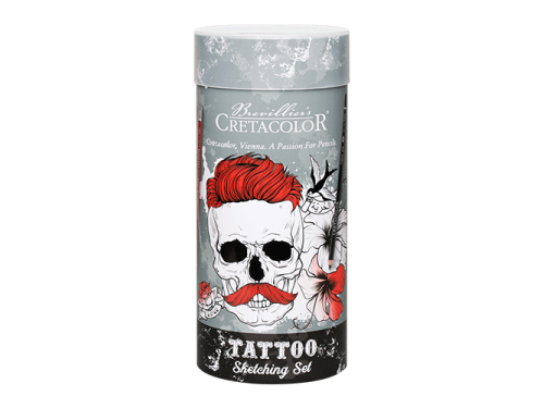 Zestaw do szkicowania tatuaży Tattoo - Cretacolor - 14 szt.