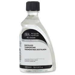 Rozpuszczalnik do farb olejnych Distilled Turpentine - Winsor & Newton - 500 ml