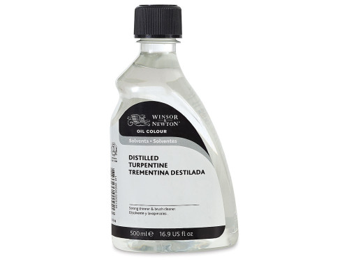 Rozpuszczalnik do farb olejnych Distilled Turpentine - Winsor & Newton - 500 ml