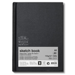 Szkicownik Sketch Book - Winsor & Newton - A5, 110g, 80 ark.