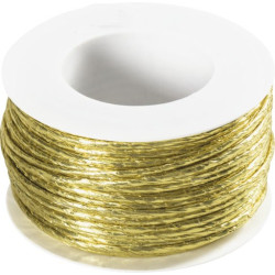 Wired paper string - gold,...