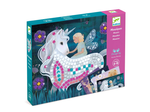 Art set for kids, mosaics - Djeco - magic world