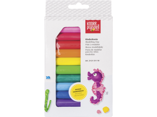 Modelling clay for kids - Knorr Prandell - 12 colors, 200 g