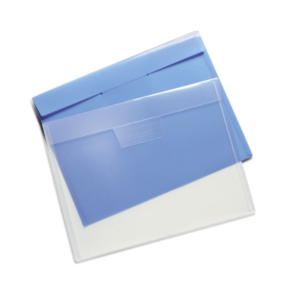 Folder, envelope for documents - Pentel - translucent, horizontal, A4