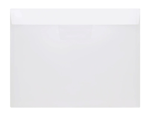 Folder, envelope for documents - Pentel - translucent, horizontal, A4