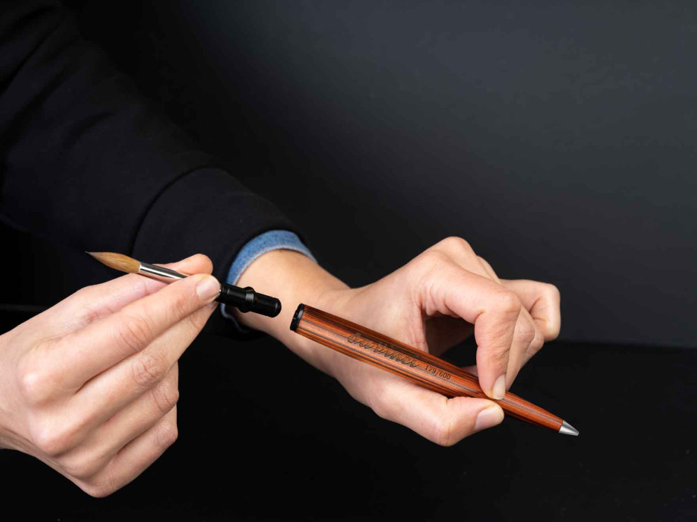 Set of Maestro Tobolsky-Kolinsky natural bristles brushes- Da Vinci - 2 pcs.