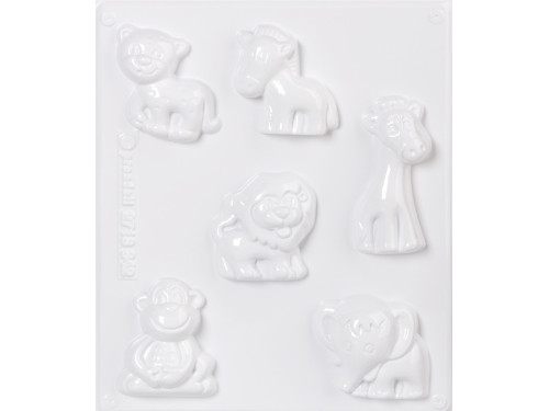 Zestaw foremek do odlewów gipsowych - Knorr Prandell - Zwierzęta, 6 szt.