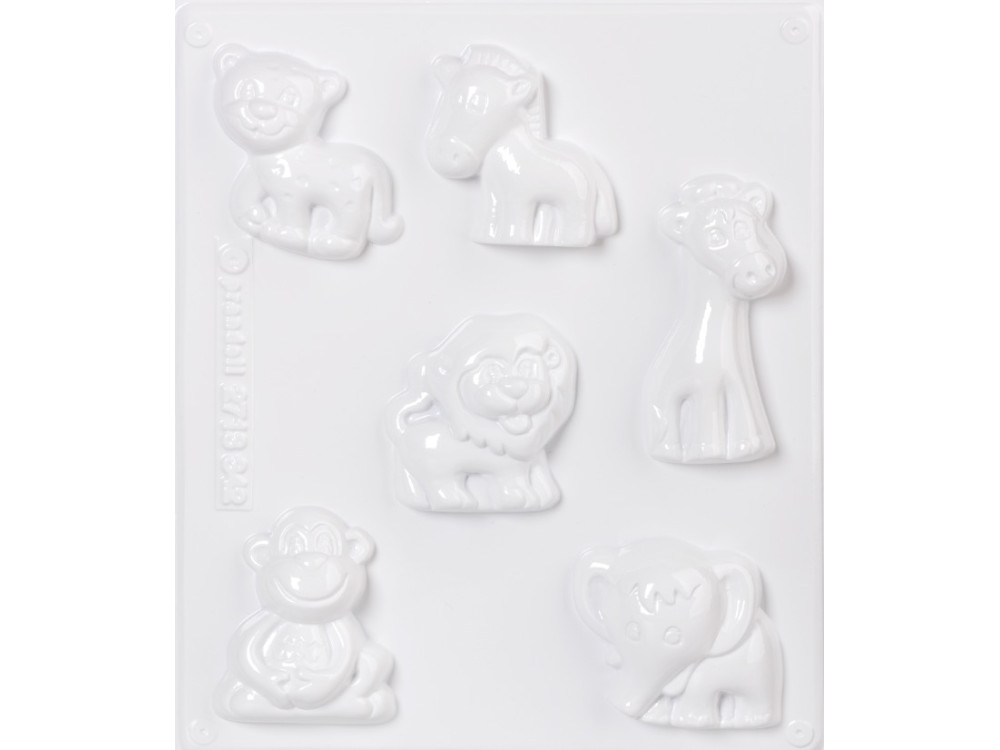 Set of molds for plaster casting - Knorr Prandell - Animals, 6 pcs.