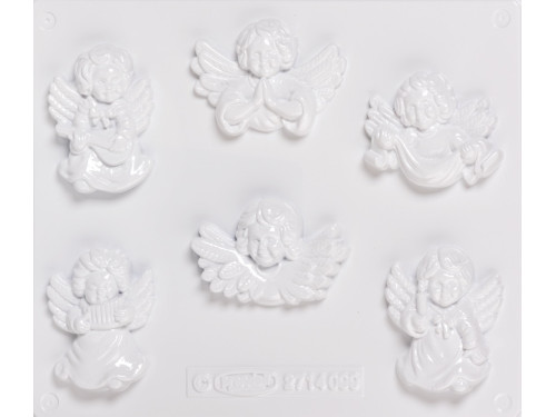 Set of molds for plaster casting - Knorr Prandell - Angels, 6 pcs.