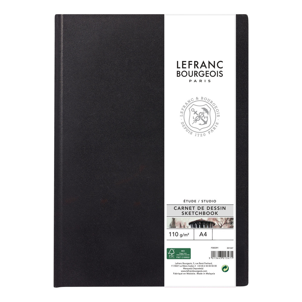 Sketchbook Studio - Lefranc & Bourgeois - A4, 110 g, 160 pages