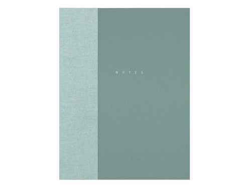 Classic notebook - Papierniczeni - eucalyptus, dotted, 80 sheets