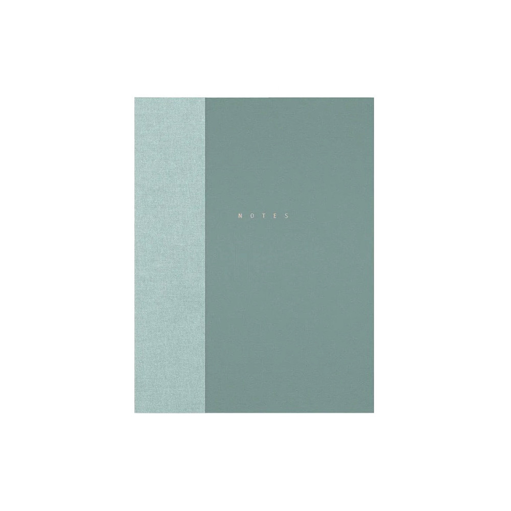 Classic notebook - Papierniczeni - eucalyptus, dotted, 80 sheets