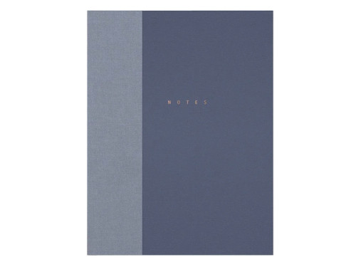 Classic notebook - Papierniczeni - blueberry, dotted, 80 sheets