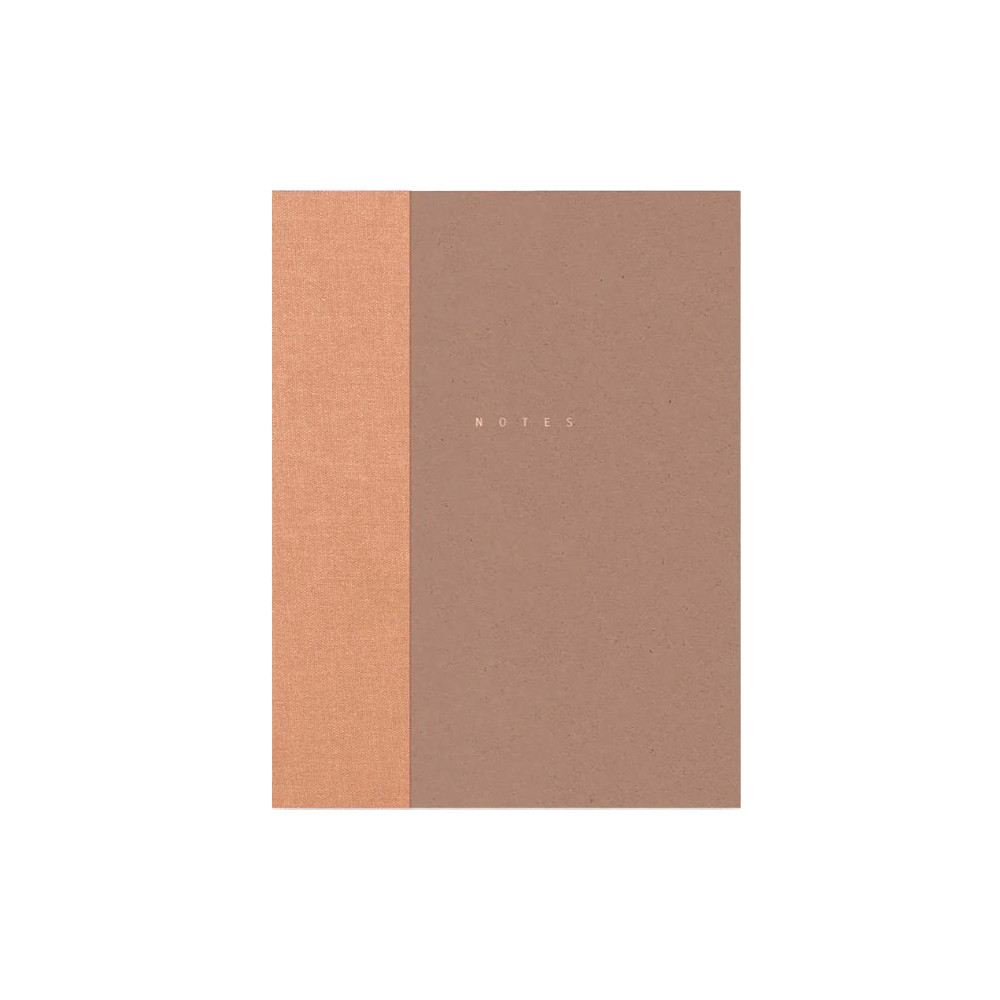 Classic notebook - Papierniczeni - toffee, dotted, 80 sheets