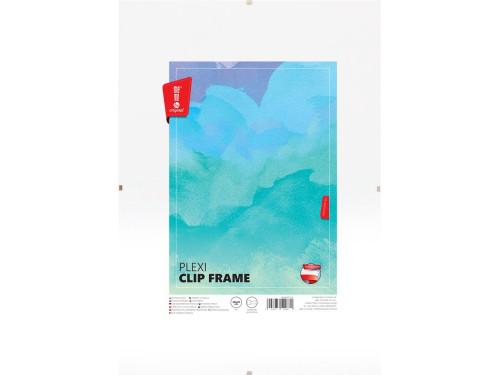 Plexi clip frame - MemoBe - 50 x 70 cm