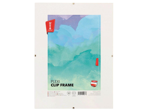 Plexi clip frame - MemoBe - 15 x 21 cm