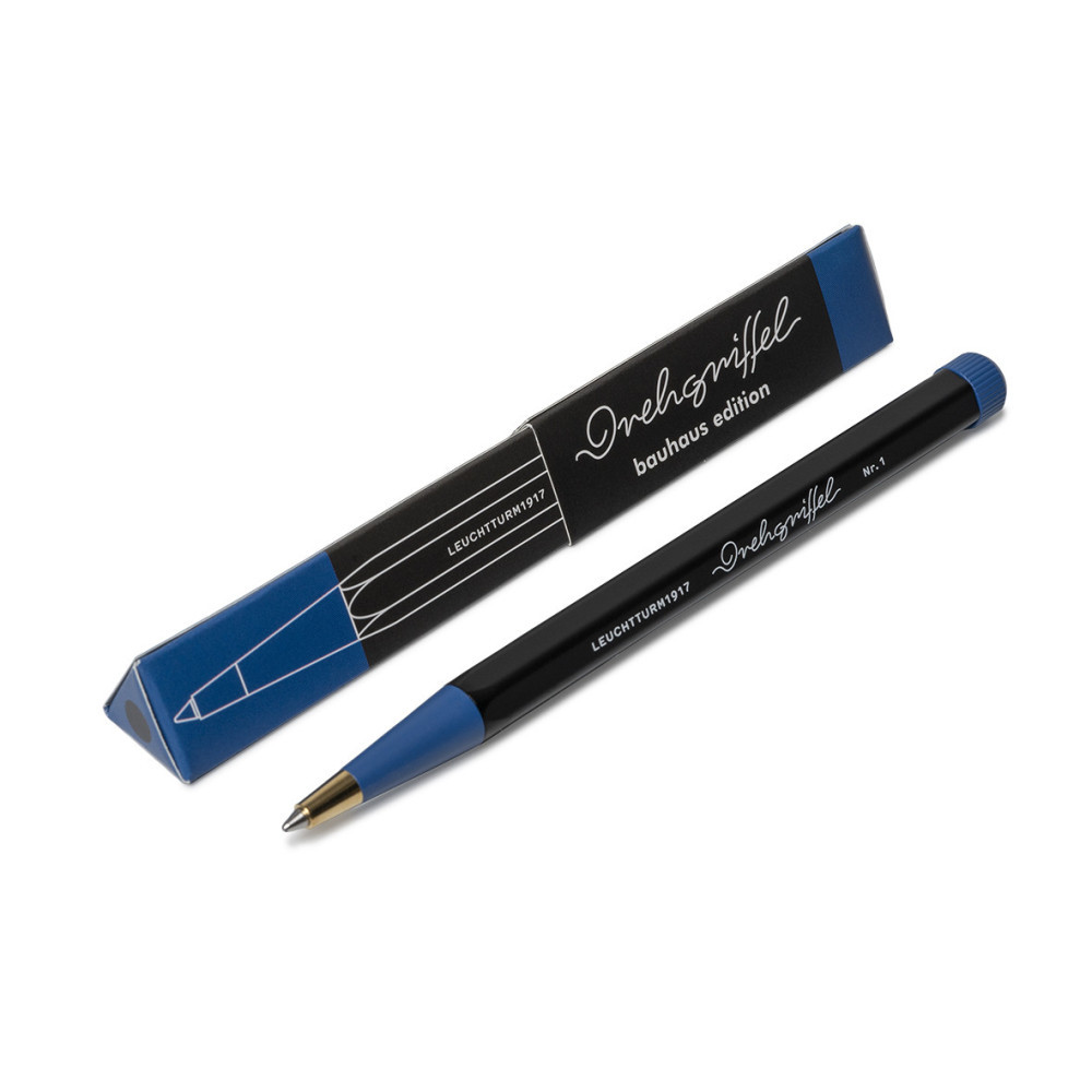 Długopis Drehgriffel Nr. 1 Bauhaus - Leuchtturm1917 - Black & Blue