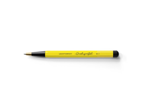 Drehgriffel Nr. 1 Bauhaus pen - Leuchtturm1917 - Lemon & Black