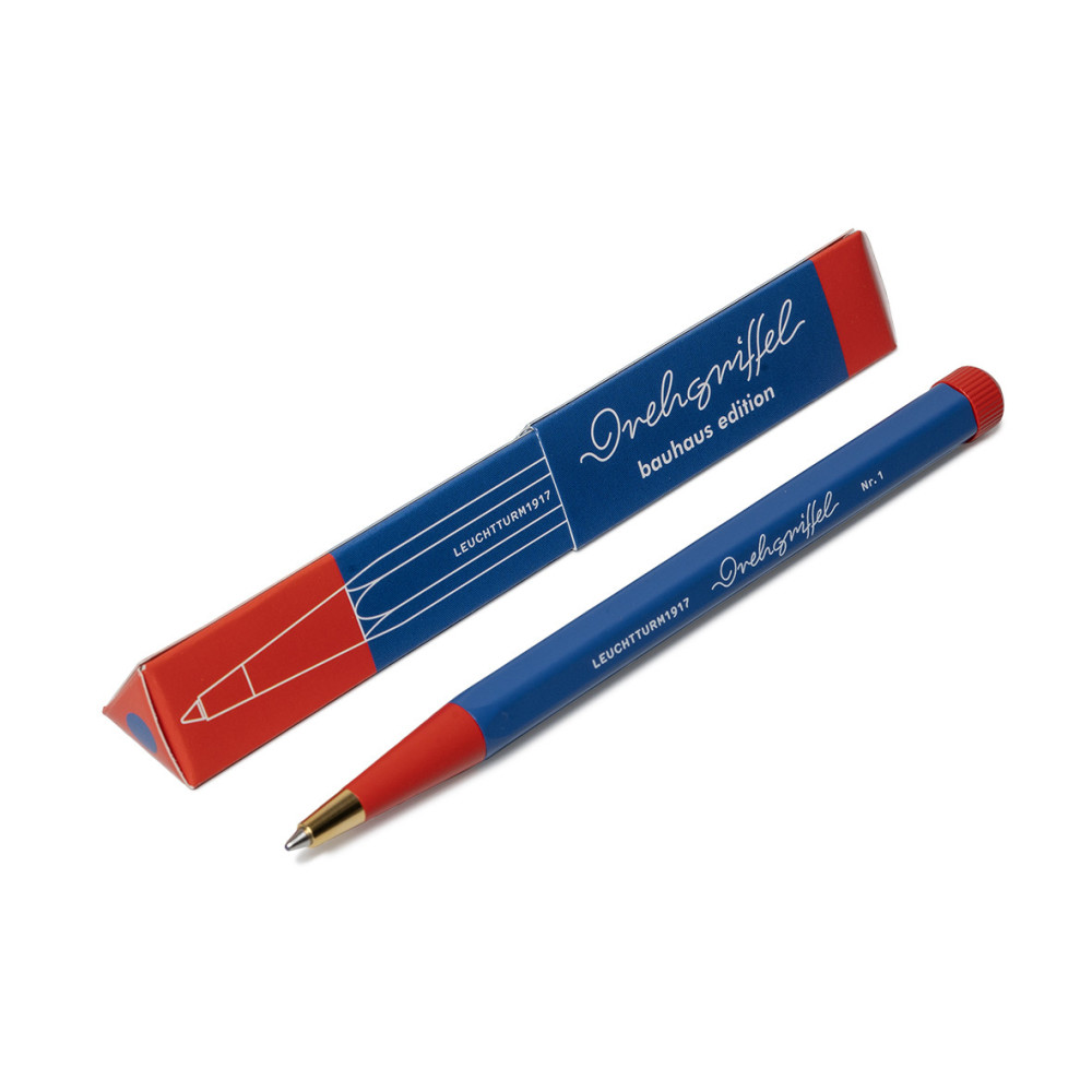 Długopis Drehgriffel Nr. 1 Bauhaus - Leuchtturm1917 - Blue & Red