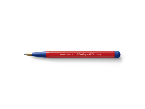 Drehgriffel Nr. 1 Bauhaus pen - Leuchtturm1917 - Red & Blue