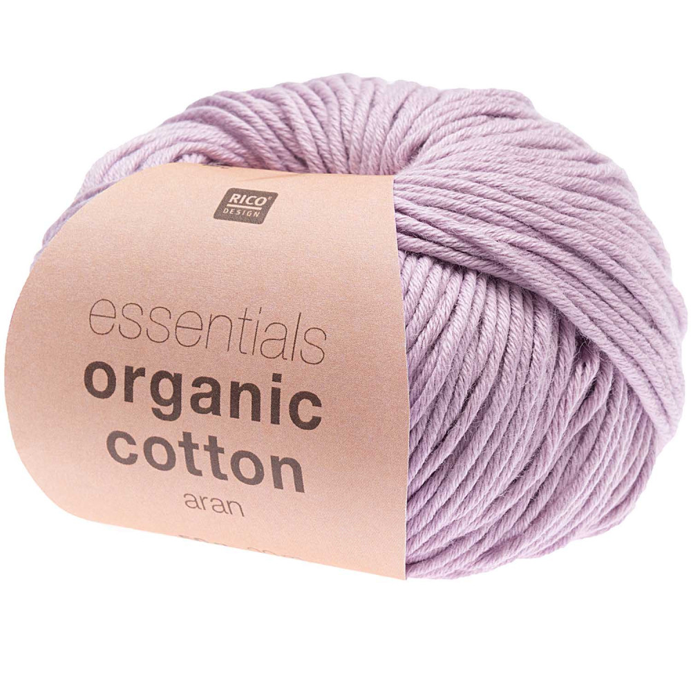 Rico Essentials Beige Organic Wool Aran Yarn 50g