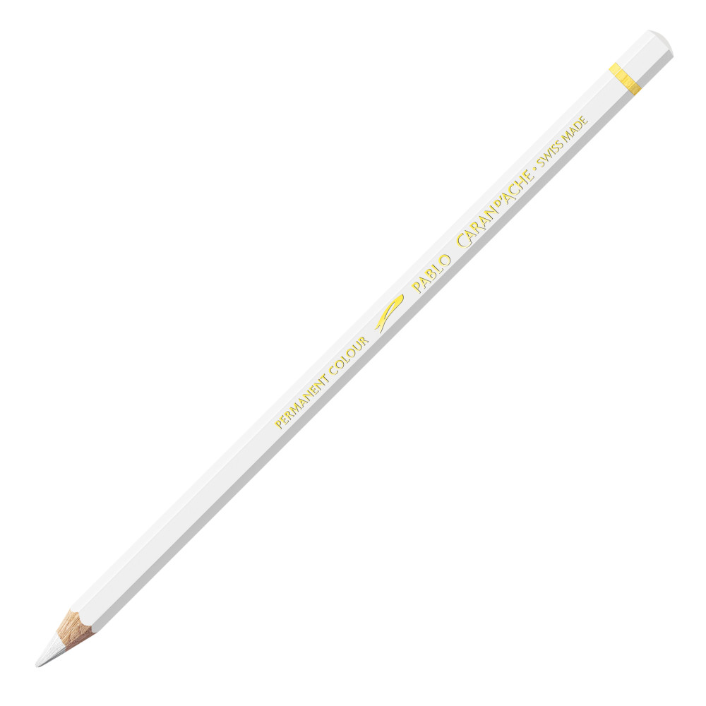 Pablo colored pencil - Caran d'Ache - 001, White