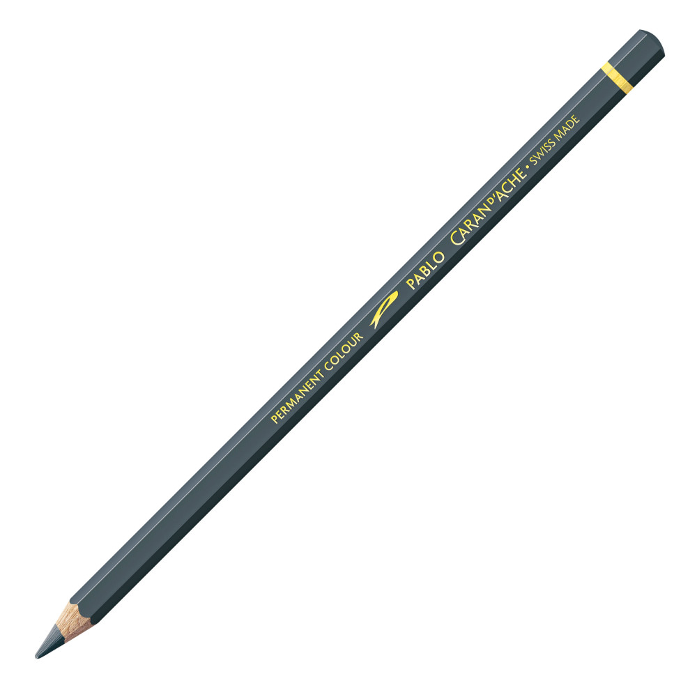 Pablo colored pencil - Caran d'Ache - 008, Greyish Black