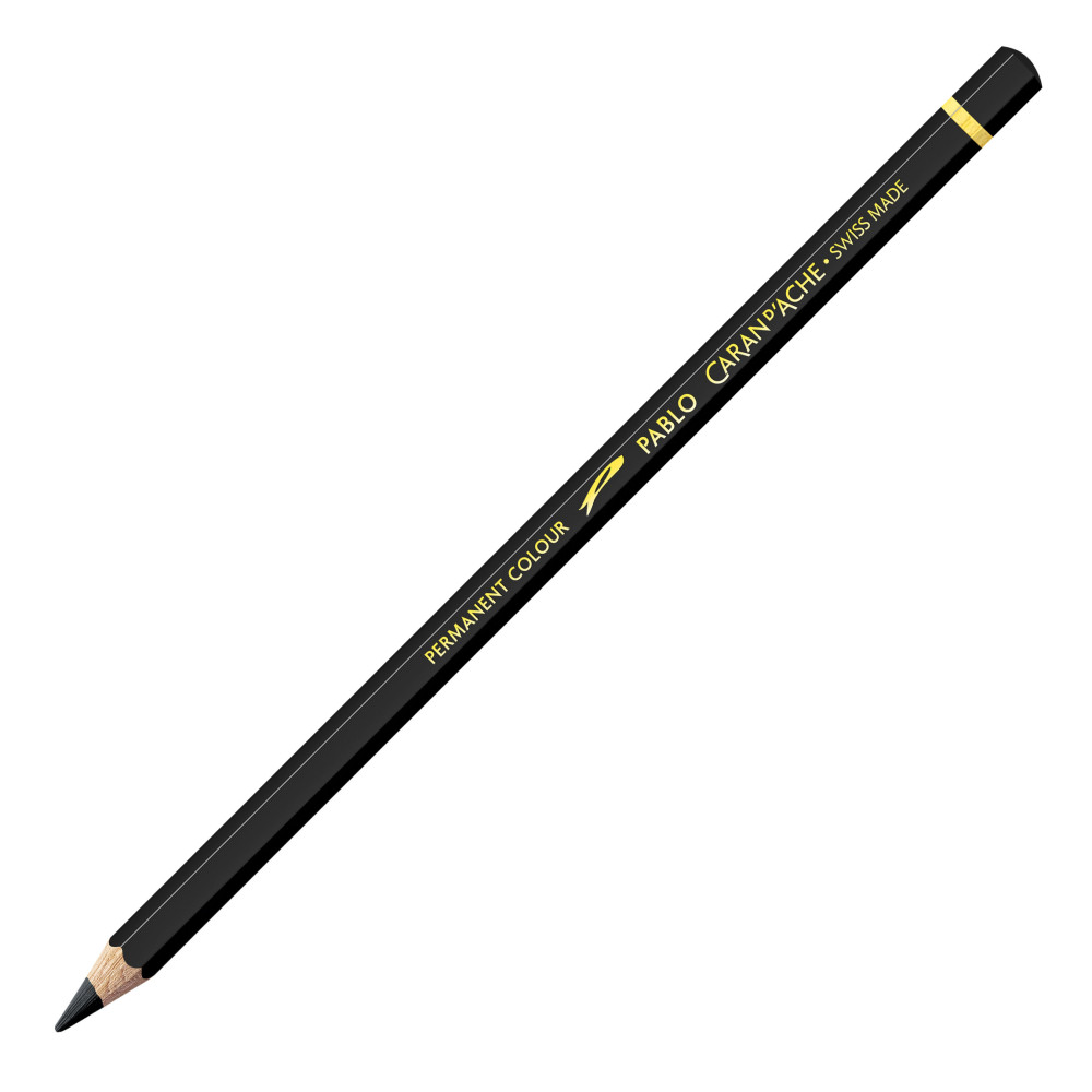 Pablo colored pencil - Caran d'Ache - 009, Black