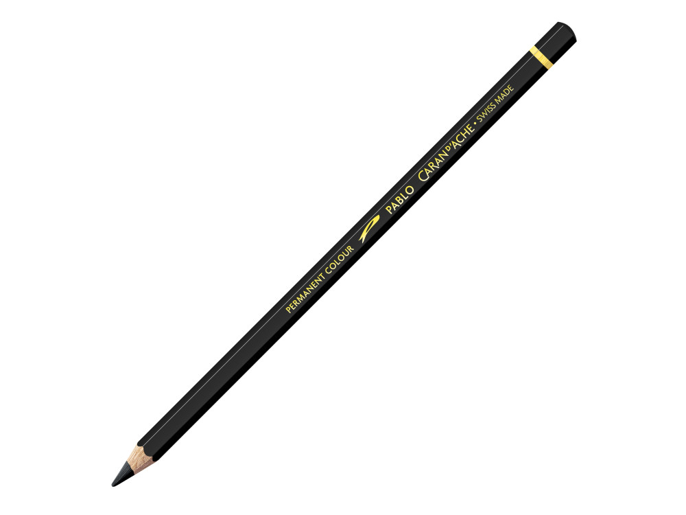 Pablo colored pencil - Caran d'Ache - 009, Black