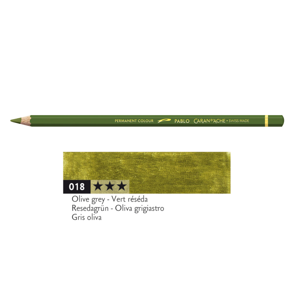 Swiss Caran D'Ache Gereve Pablo Oily Colored Pencil Set pablo