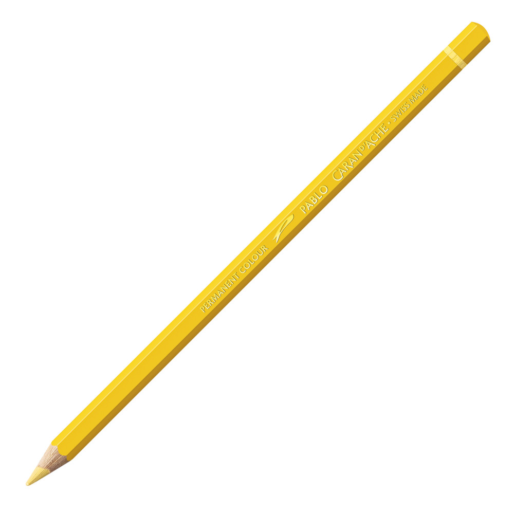 Pablo colored pencil - Caran d'Ache - 021, Naples Yellow