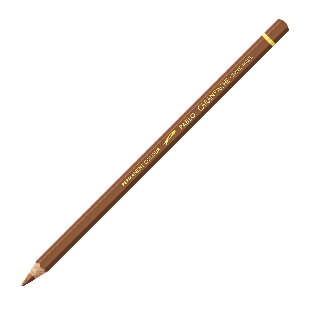 Pablo colored pencil - Caran d'Ache - 057, Chestnut