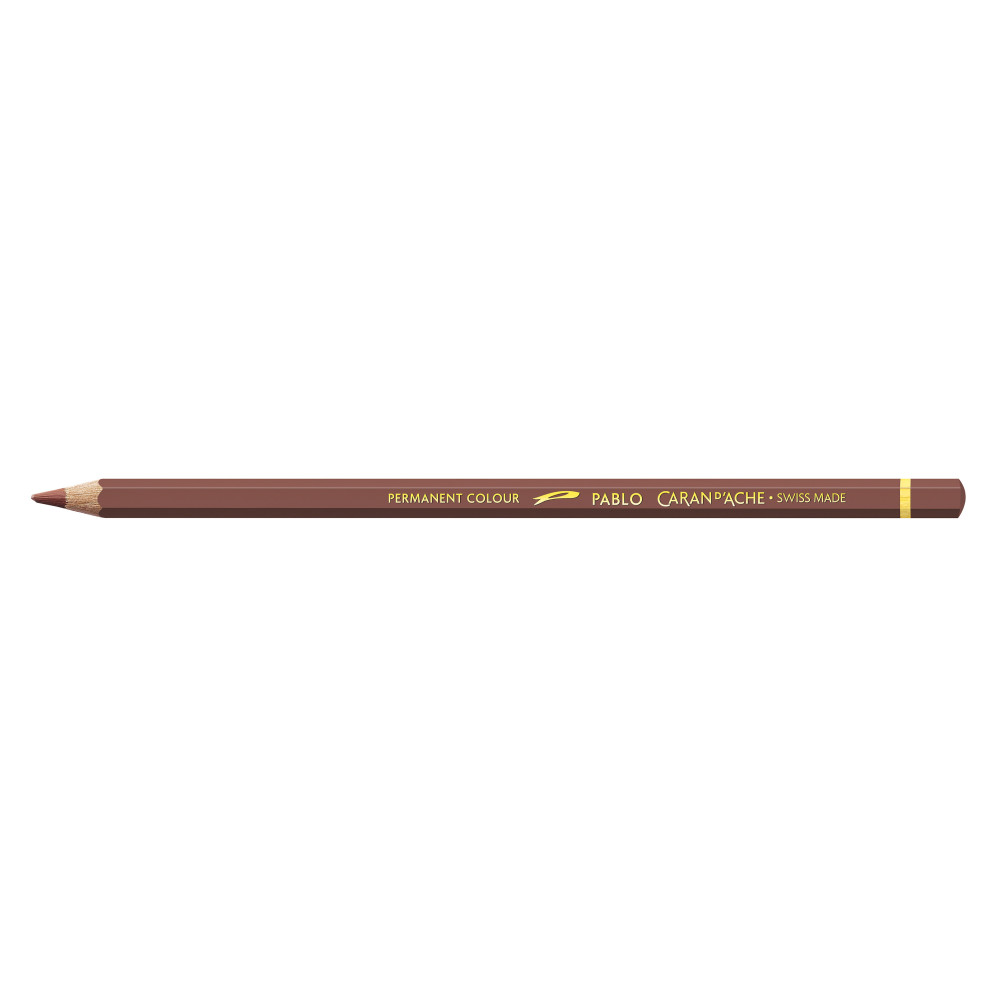Pablo colored pencil - Caran d'Ache - 069, Burnt Siena