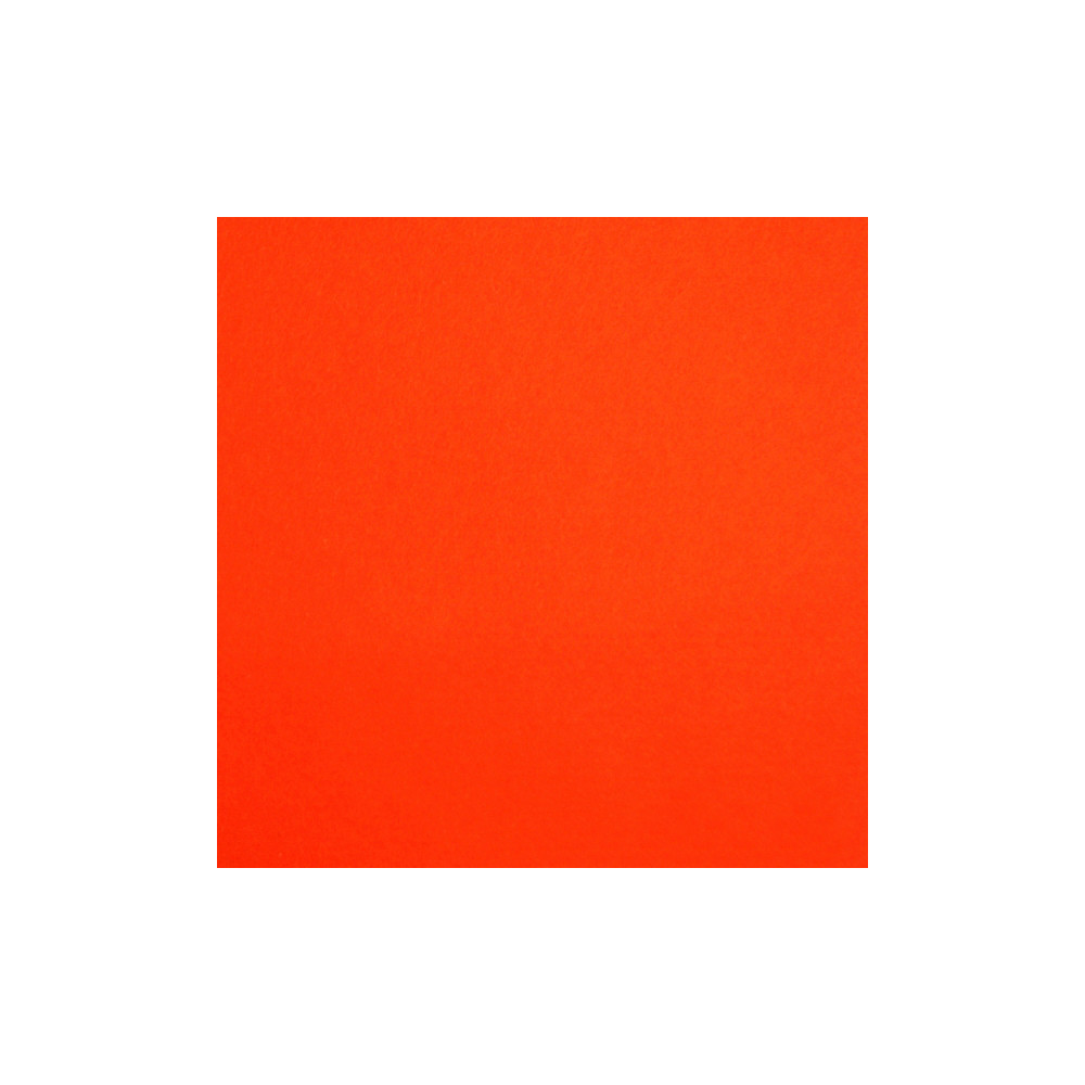 Filc wełniany A4 - pomarańczowa czerwień, 1 mm