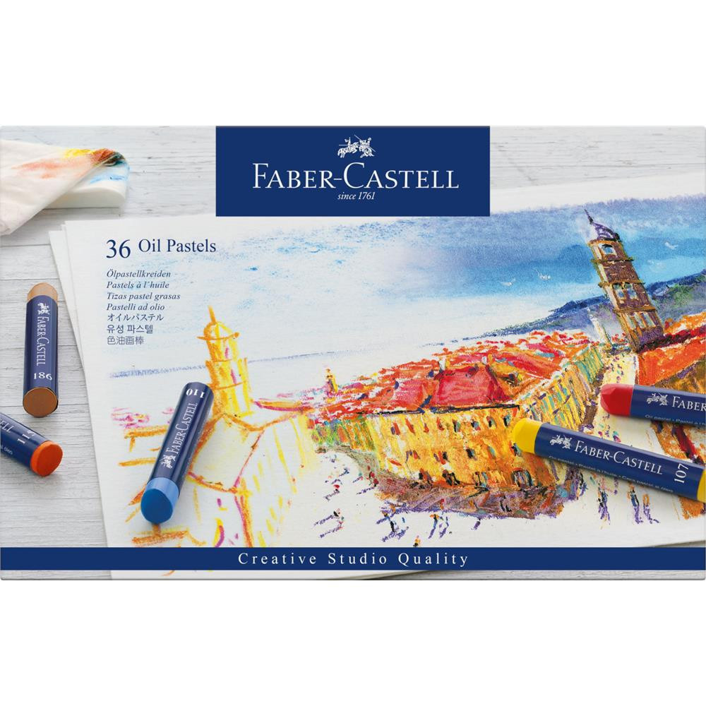 Zestaw pasteli olejnych Creative Studio - Faber-Castell - 36 kolorów