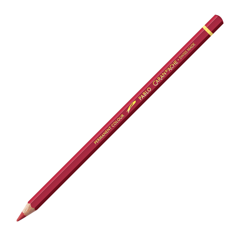 Pablo colored pencil - Caran d'Ache - 075, Indian Red