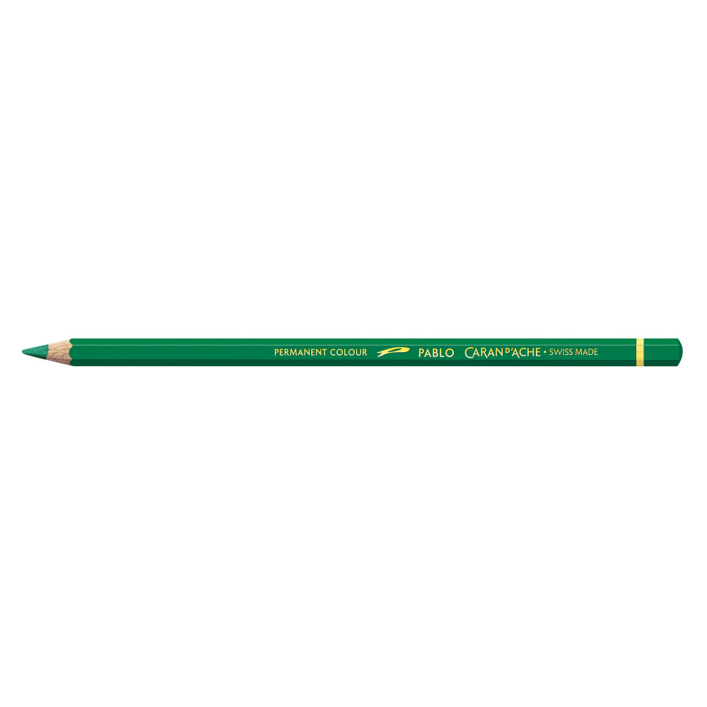 Pablo colored pencil - Caran d'Ache - 210, Emerald Green