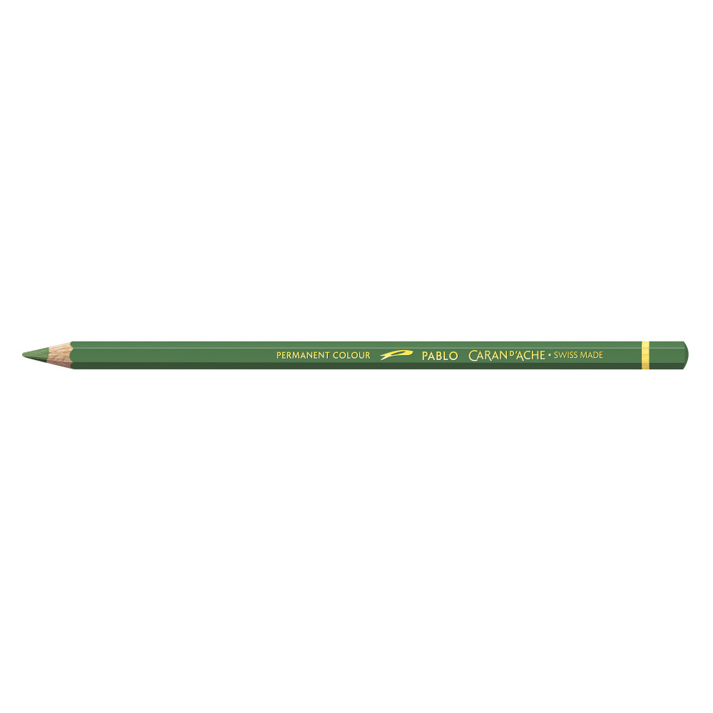Pablo colored pencil - Caran d'Ache - 225, Moss Green